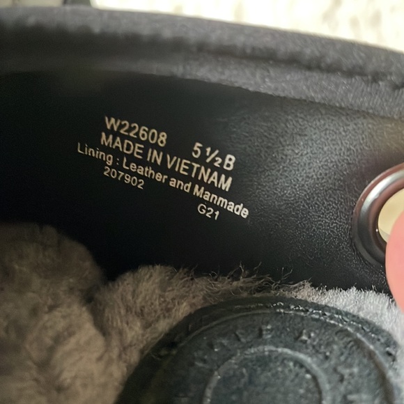 Cole Haan zero grand lux hiker boot suede shearling - Picture 9 of 9